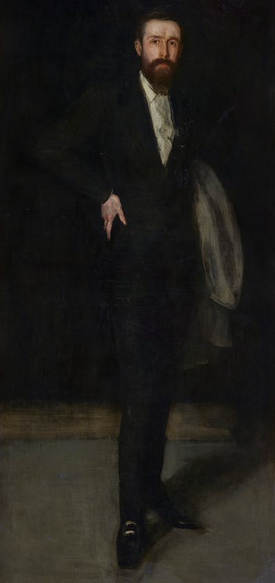 Arrangement in Black: Portrait of F. R. Leyland by James Abbott McNeill Whistler