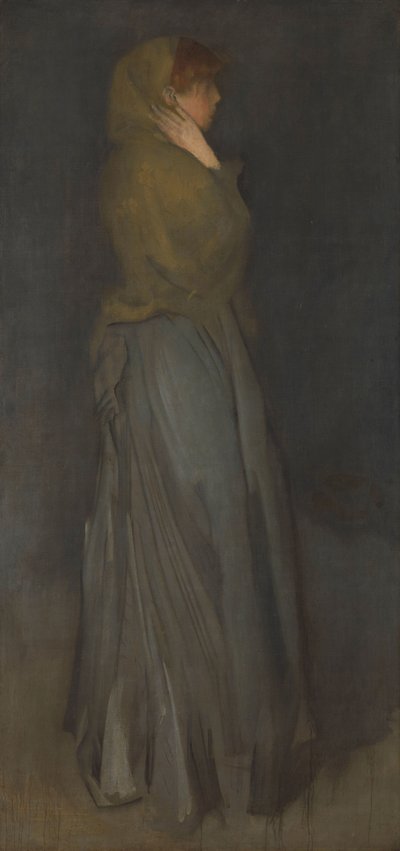 Arrangement in Yellow and Gray: Effie Deans by James Abbott McNeill Whistler