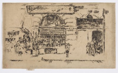 Atelier de Bijouterie, c.1892-93 by James Abbott McNeill Whistler