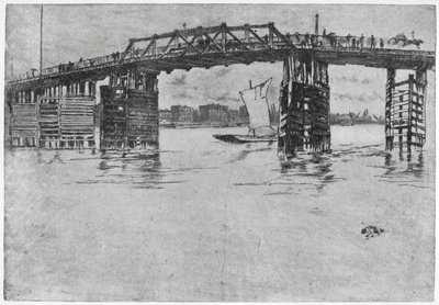 Battersea Bridge, London by James Abbott McNeill Whistler