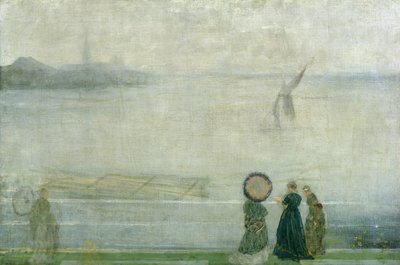 Battersea Reach from Lindsey Houses by James Abbott McNeill Whistler