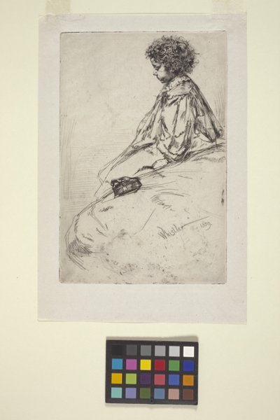 Bibi Lalouette by James Abbott McNeill Whistler