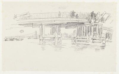 Old Battersea Bridge by James Abbott McNeill Whistler