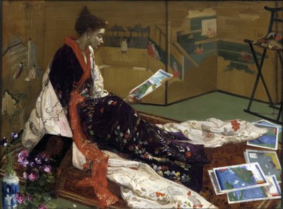 Caprice in Purple and Gold: The Golden Screen by James Abbott McNeill Whistler