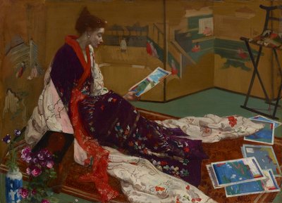 Caprice in Purple and Gold: The Golden Screen by James Abbott McNeill Whistler