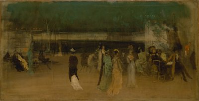 Cremorne Gardens, No. 2, c.1870-80 by James Abbott McNeill Whistler