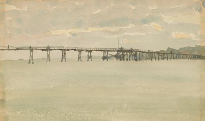 Grey and Silver - Pier, Southend by James Abbott McNeill Whistler