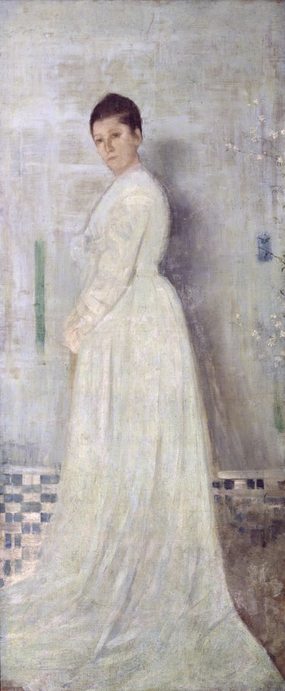 Harmony in White and Blue, c.1860 by James Abbott McNeill Whistler
