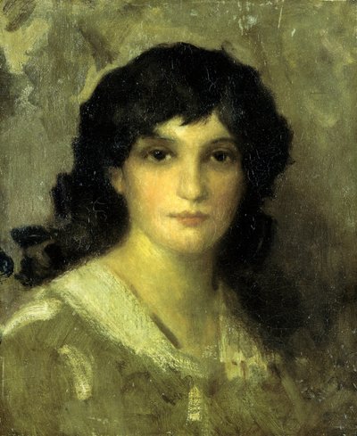 Head of a Young Woman by James Abbott McNeill Whistler