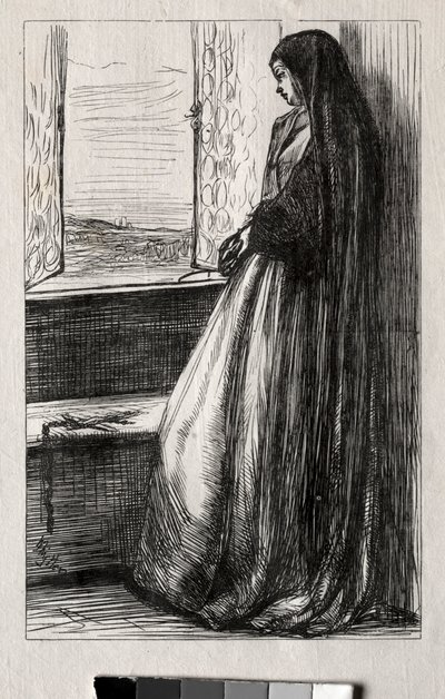 Illustration for Count Bruckhardt in Once a Week by James Abbott McNeill Whistler