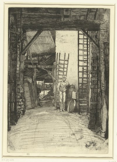 The Lime-burner by James Abbott McNeill Whistler
