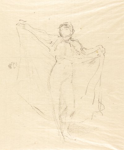 The Dancer: A Study of the Nude by James Abbott McNeill Whistler
