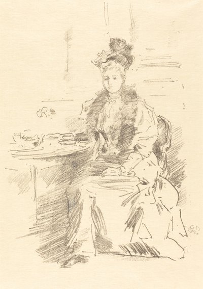 La Jolie New Yorkaise by James Abbott McNeill Whistler