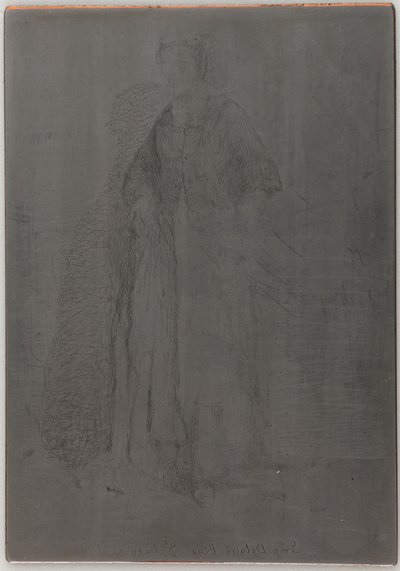 La Mere Gerard. One of the Twelve Etchings from Nature, 1857-1858 by James Abbott McNeill Whistler