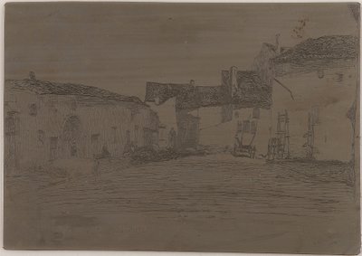 Liverdun. One of the Twelve Etchings from Nature by James Abbott McNeill Whistler