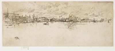 Long Venice from The Second Venice Set by James Abbott McNeill Whistler