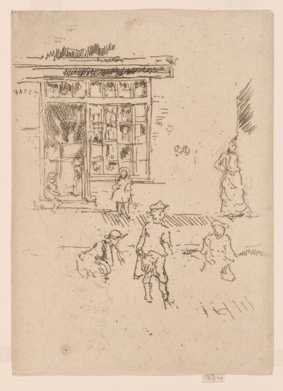 Marbles, c.1886-88 by James Abbott McNeill Whistler