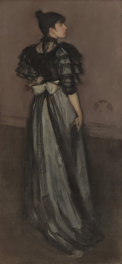 Mother of Pearl and Silver: The Andalusian by James Abbott McNeill Whistler