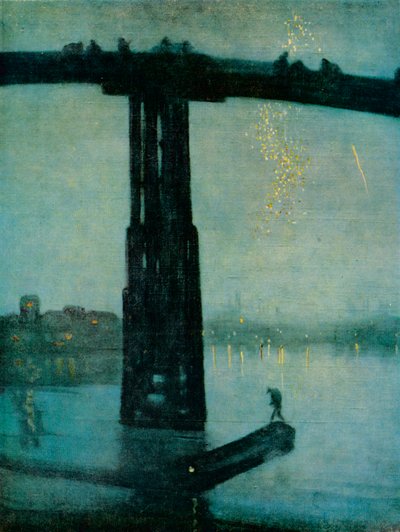 Nocturne: Blue and Gold - Old Battersea Bridge, c1872-5 by James Abbott McNeill Whistler