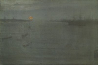 Nocturne: Blue and Gold - Southampton Water, 1872 by James Abbott McNeill Whistler
