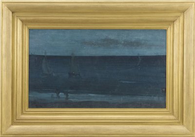 Nocturne: Blue and Silver - Bognor by James Abbott McNeill Whistler