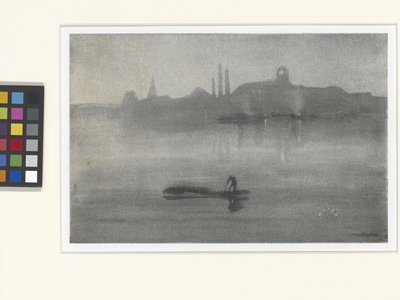 Nocturne: The Thames at Battersea by James Abbott McNeill Whistler