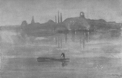 Nocturne: The Thames at Battersea, 1878, 1904 by James Abbott McNeill Whistler