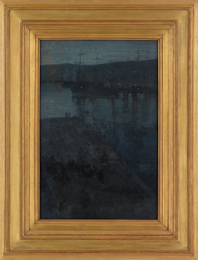 Nocturne in Blue and Gold: Valparaiso by James Abbott McNeill Whistler
