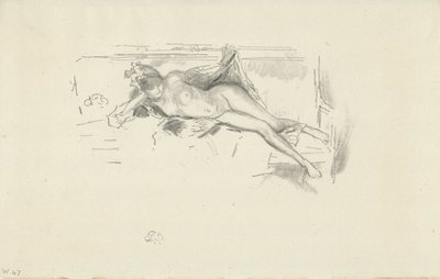Nude Model Reclining by James Abbott McNeill Whistler