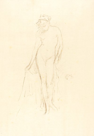 Nude Model, Standing by James Abbott McNeill Whistler