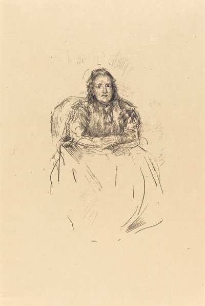 Portrait Study: Mrs. Philip by James Abbott McNeill Whistler