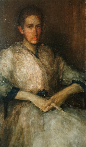 Portrait of Ellen Sturgis Hooper by James Abbott McNeill Whistler