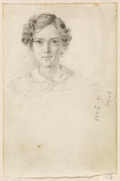 Portrait of Whistler, 1845 or 1846 by James Abbott McNeill Whistler