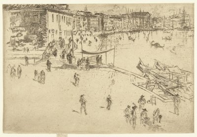 Riva del Sciavoni (series title: A Set of Twenty-Six Etchings) by James Abbott McNeill Whistler