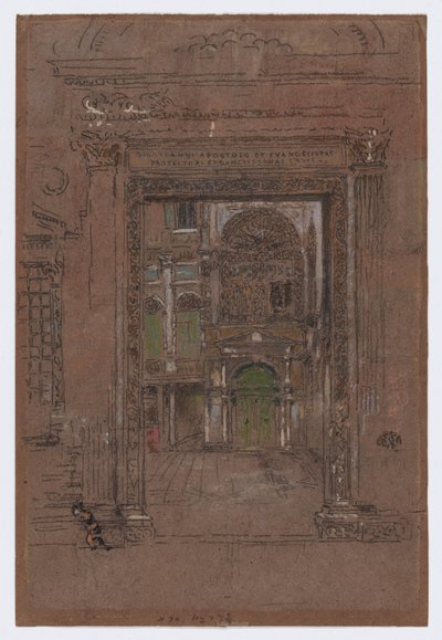 San Giovanni Apostolo et Evangelistae by James Abbott McNeill Whistler