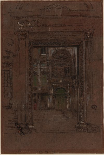San Giovanni Apostolo et Evangelistae by James Abbott McNeill Whistler