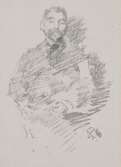 Stéphane Mallarmé by James Abbott McNeill Whistler
