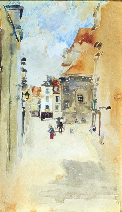 Street Scene by James Abbott McNeill Whistler