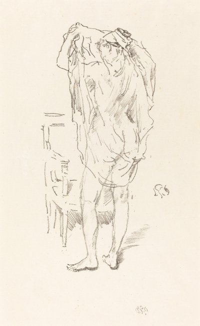 Study by James Abbott McNeill Whistler