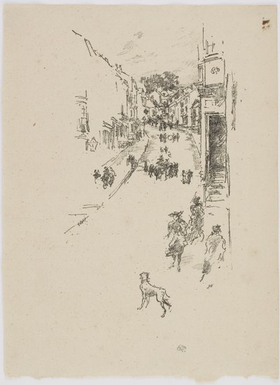 Sunday, Lyme Regis by James Abbott McNeill Whistler