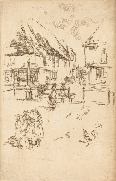 The Cock and the Pump by James Abbott McNeill Whistler