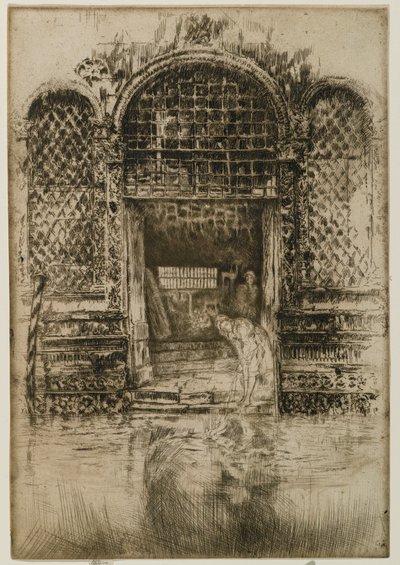 The Doorway by James Abbott McNeill Whistler
