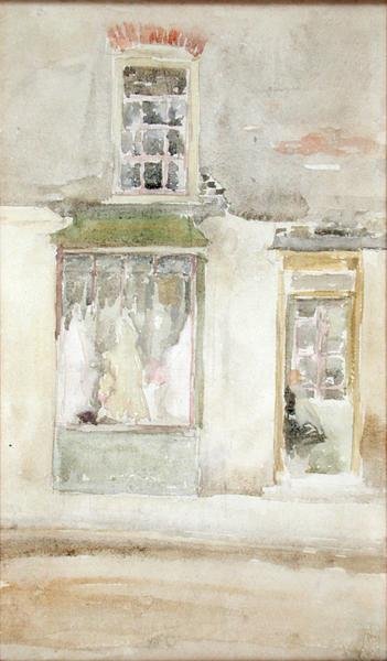 The Dressmakers Shop by James Abbott McNeill Whistler