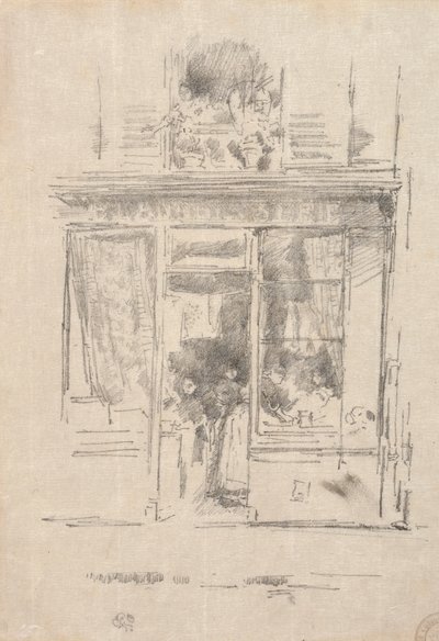 The Laundress - La Blanchisseuse de la Place Dauphine, 1894 by James Abbott McNeill Whistler