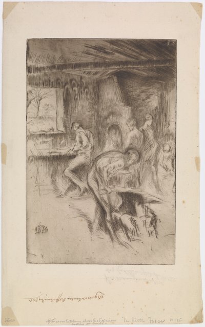 The Little Forge, Liverpool by James Abbott McNeill Whistler