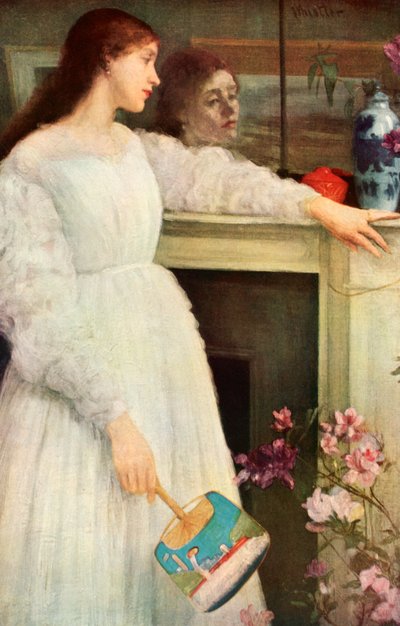The Little White Girl, Book Plate by James Abbott McNeill Whistler
