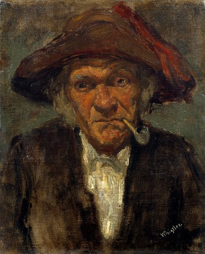 The Man Has The Pipe by James Abbott McNeill Whistler