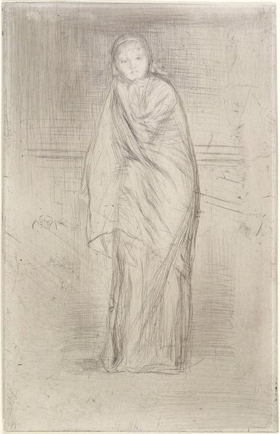 The Model Resting by James Abbott McNeill Whistler