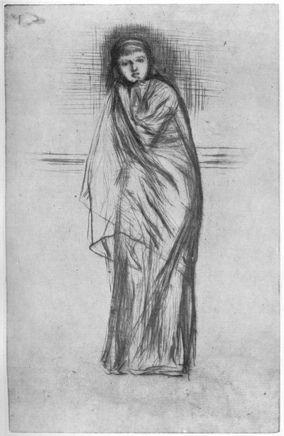 The Model Resting by James Abbott McNeill Whistler