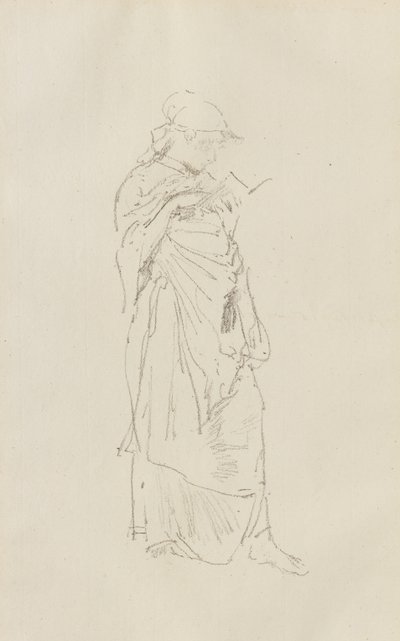The Novel - Girl Reading by James Abbott McNeill Whistler
